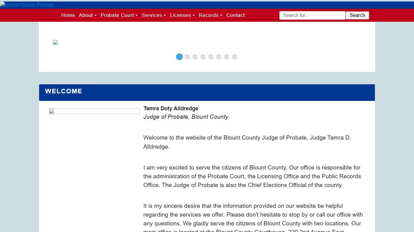 Blount County Probate: Home